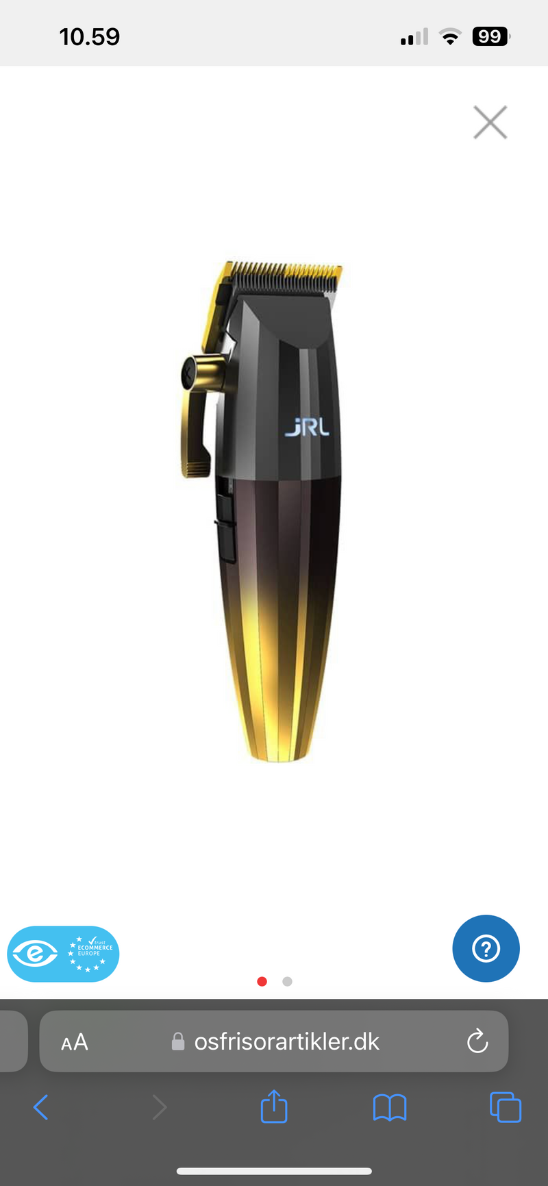 JRL Professional - FreshFade 2020C Clipper Gold