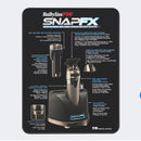 BABYLISSPRO® SNAPFX TRIMMER WITH SNAP IN/OUT DUAL LITHIUM BATTERY SYSTEM 