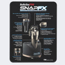 BABYLISSPRO® SNAPFX CLIPPER WITH SNAP IN/OUT DUAL LITHIUM BATTERY SYSTEM