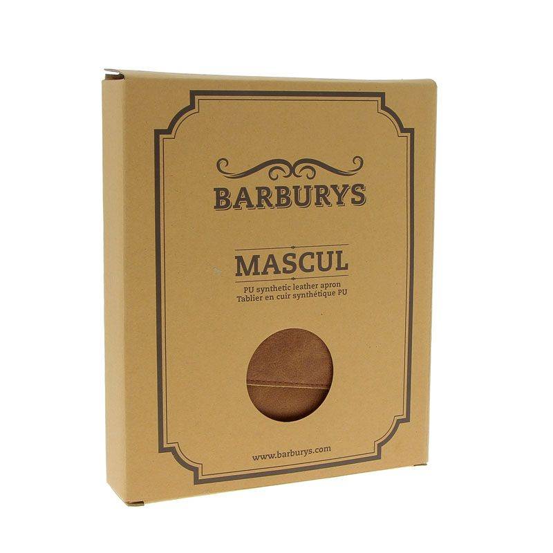 Barburys "Mascul" Læder Forklæde