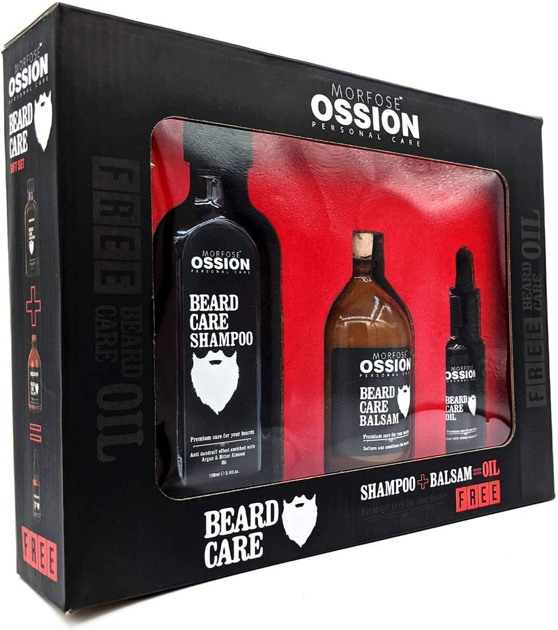 Ossion Premium Barber Beard Care Gift Set