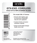 Andis reSURGE Replacement Foil and Cutters