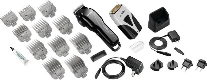 Andis Cordless Combo Adjustable Blade Clipper & Cordless Shaver