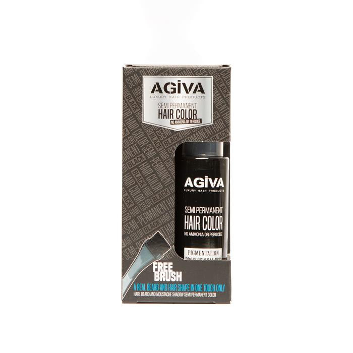 Agiva Black Semi-Permanent Hair Color 125ML