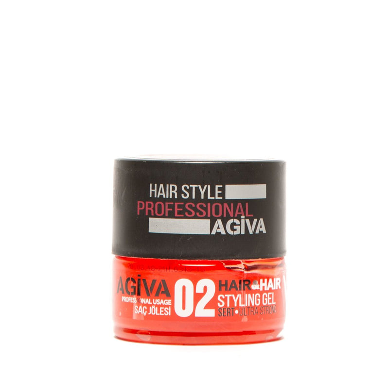Agiva Hair Styling Gel 02 WET LOOK ULTRA STRONG HOLD 200ML