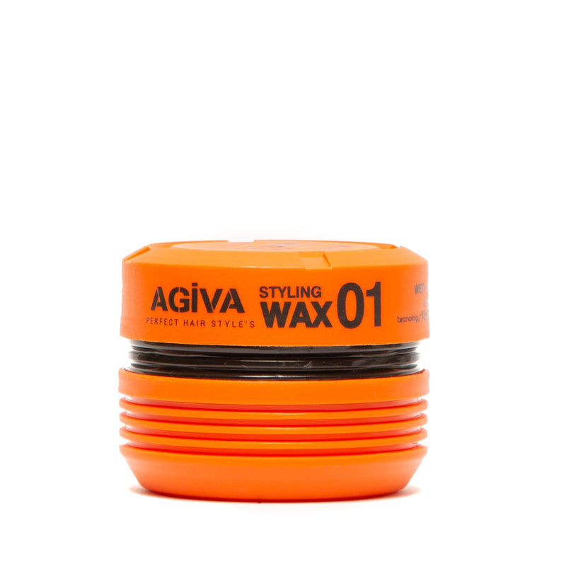 Agiva Hair Styling Crystal Wax 01 WET LOOK STRONG HOLD 155ml