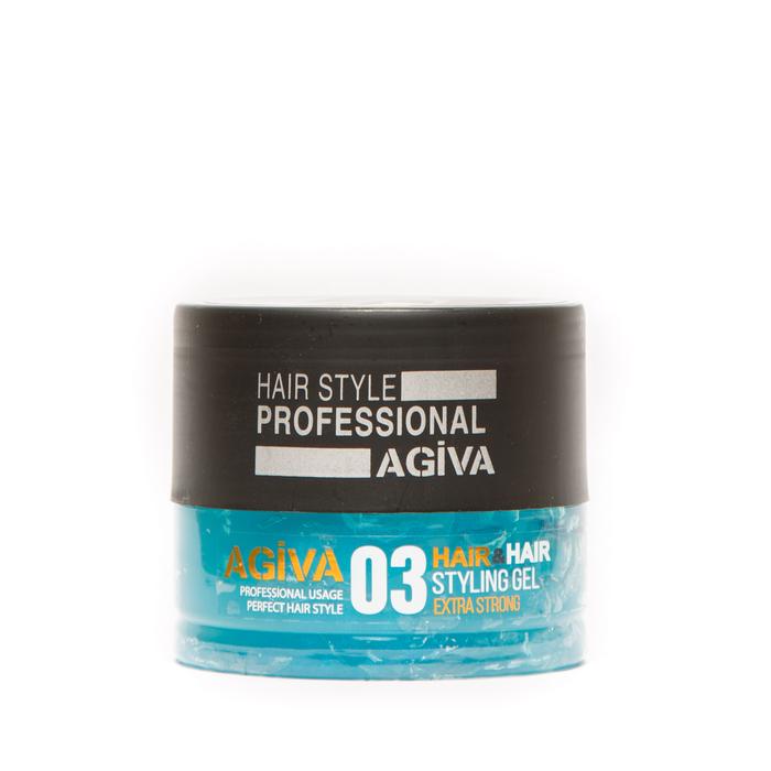 Agiva Hair Styling Gel 03 WET LOOK ULTRA STRONG HOLD 700ML