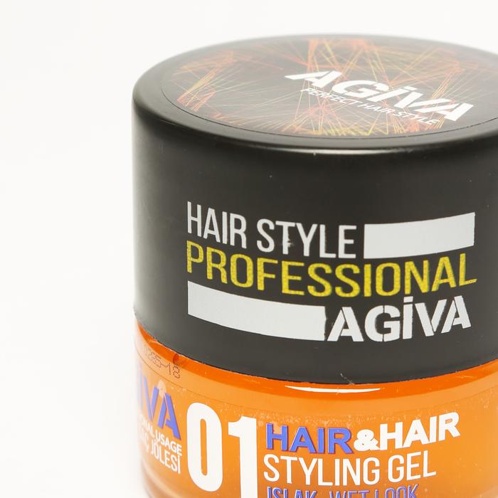 Agiva Hair Styling Gel 01 WET LOOK MEDIUM HOLD 200ML