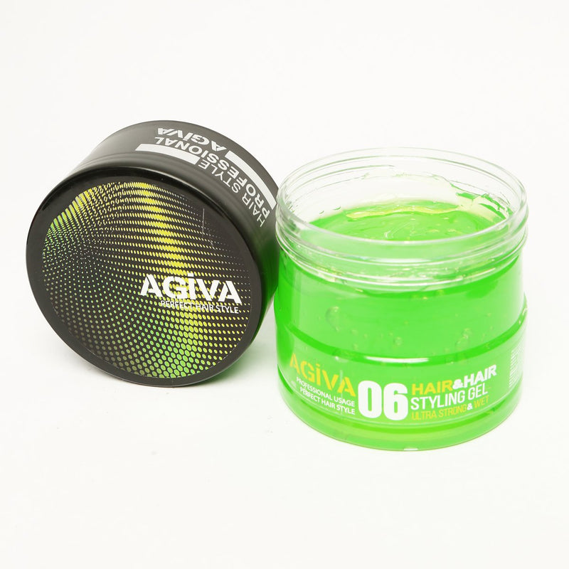 Agiva Hair Styling Gel 06 WET LOOK ULTRA STRONG HOLD 200ML