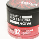 Agiva Hair Styling Gel 02 WET LOOK ULTRA STRONG HOLD 700ML
