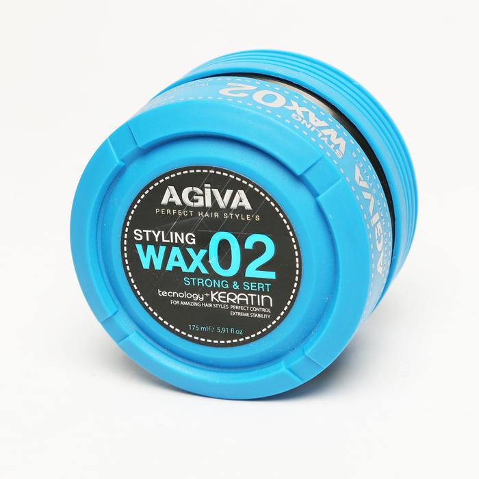 Agiva Hair Styling Crystal Wax 02 WET LOOK STRONG HOLD 155ML