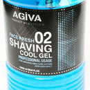 Agiva Transparent Shaving Gel 02 Moisturize Impact 1000 ML