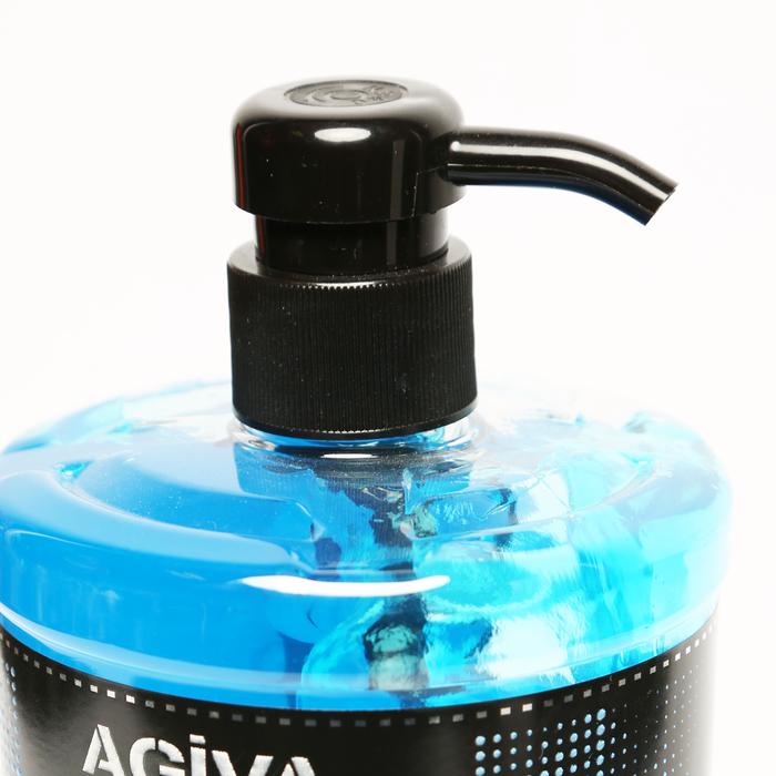 Agiva Transparent Shaving Gel 02 Moisturize Impact 1000 ML