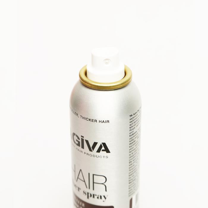 Agiva Black Hair Thickener Fiber Spray 125ML
