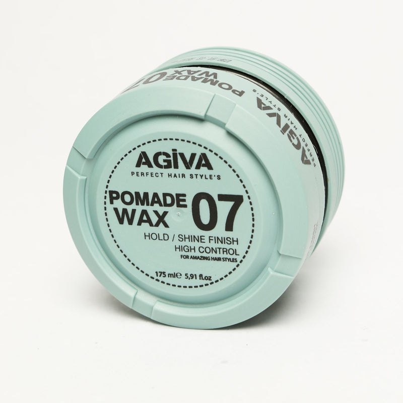 Agiva Hair Styling Pomade Wax 07 SHINY FINISH STRONG HOLD 155ML
