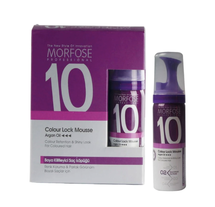 Morfose 10 Mousse Color Lock - 350ML