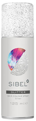 Sibel Fluo Glitter Spray Silver