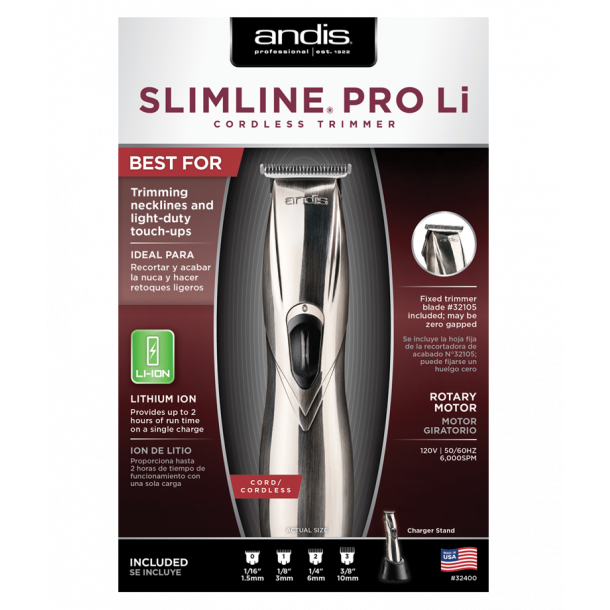Andis Slimline® Pro Li T-Blade Trimmer D-8